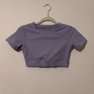 NVGTN Lilac Crop Top